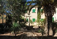 The Sanctuary of Cura de Randa Mallorca - The garden of the monastery. Click to enlarge the image.
