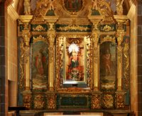 La localidad de Alcudia en Mallorca - estatua de Nuestra Señora de la Victoria (autor Frank Vincentz). Haga clic para ampliar la imagen.