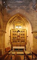 De stad Alcúdia in Majorca - Kapel van Onze Lieve Vrouw van de Karmel van de kerk van Sint-Jakobus. Klikken om het beeld te vergroten.