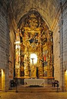 La localidad de Alcudia en Mallorca - Capilla del Santo Cristo de la iglesia de Santiago. Haga clic para ampliar la imagen.
