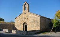 A cidade de Alcúdia em Maiorca - A capela Santa Ana (autor Ecemaml). Clicar para ampliar a imagem.