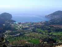 El pueblo de Andratx en Mallorca - Es Camp de Mar. Haga clic para ampliar la imagen.
