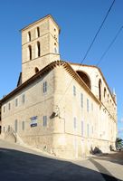 A cidade de Artà em Maiorca - A cabeceira da igreja da Transfiguração. Clicar para ampliar a imagem.