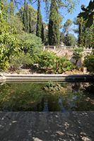 La finca Raixa à Majorque. Les jardins d'accès. Cliquer pour agrandir l'image.