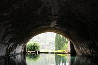 Les jardins d'Alfàbia à Majorque. Citerne des jardins d'Alfàbia. Cliquer pour agrandir l'image.