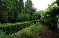 Les jardins d'Alfàbia à Majorque. Jardins d'Alfàbia. Cliquer pour agrandir l'image.