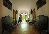 The gardens Alfàbia Majorca - Lobby of the manor of Alfàbia. Click to enlarge the image.