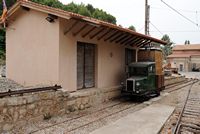 La ciudad de Bunyola en Mallorca - Estación de Bunyola. Haga clic para ampliar la imagen.