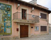 La localidad de Calvia Mallorca - El antiguo ayuntamiento de Calvià (autor Rafael Ortega Díaz). Haga clic para ampliar la imagen.