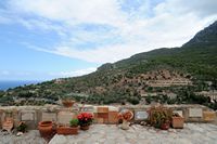 The city of Deia in Mallorca - In memory of artists Cemetery Deia. Click to enlarge the image.