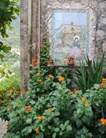 La città di Deià a Maiorca - Santa Caterina Thomas a Deià. Clicca per ingrandire l'immagine.