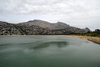 La ville d'Escorca à Majorque. Lac de Cúber. Cliquer pour agrandir l'image.