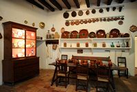His kitchen Granja Esporles. Click to enlarge the image.