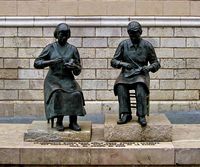 The city of Inca in Mallorca - Memorial shoemakers. Click to enlarge the image.