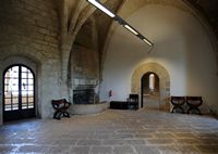 O castelo de Bellver em Maiorca - Antiga cozinha. Clicar para ampliar a imagem.