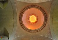 Il santuario di Bonany di Petra a Maiorca - Cupola della chiesa. Clicca per ingrandire l'immagine.