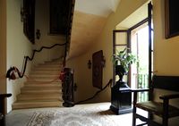 The Finca Els Calderers Sant Joan Mallorca - Staircase. Click to enlarge the image.