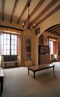 The Finca Els Calderers Sant Joan Mallorca - Hall of toys. Click to enlarge the image.