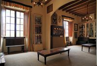 The Finca Els Calderers Sant Joan Mallorca - Hall of toys. Click to enlarge the image.