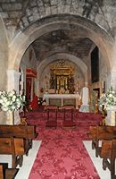 Finca Els Calderers van Sant Joan in Majorca - de kapel van het kasteeltje. Klikken om het beeld te vergroten.