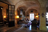 La Finca Els Calderers en Sant Joan en Mallorca - La oficina del amo. Haga clic para ampliar la imagen.