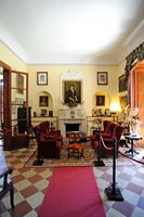 The Finca Els Calderers Sant Joan Mallorca - The salon of Madame. Click to enlarge the image.