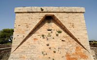 Die Stadt Sant Llorenç des Cardassar Mallorca - Der Turm von der Punta de n'Amer. Klicken, um das Bild zu vergrößern.