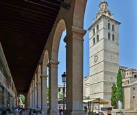 La ciudad de Inca en Mallorca - La iglesia de Santa María la Mayor (autor Maria Rosa Ferré). Haga clic para ampliar la imagen en Flickr (nueva pestaña).