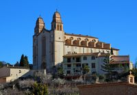 De stad Calvià in Majorca - De kerk van St. Johannes de Doper (auteur Fred089). Klikken om het beeld te vergroten in Panoramio (nieuwe tab).
