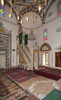Interior of the mosque Koski Mehmed Pasha. Click to enlarge the image in Adobe Stock (new tab).