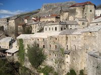 Vecchia città di Mostar. Clicca per ingrandire l'immagine.
