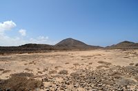 L'île de Los Lobos à Fuerteventura. La Caldera. Cliquer pour agrandir l'image dans Adobe Stock (nouvel onglet).