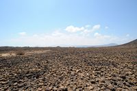 L'île de Los Lobos à Fuerteventura. Le Malpaís. Cliquer pour agrandir l'image dans Adobe Stock (nouvel onglet).