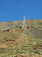 The Teide National Park in Tenerife. Cable car. Click to enlarge the image in Adobe Stock (new tab).