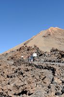 The Teide National Park in Tenerife. Access restricted to the summit of Pico del Teide. Click to enlarge the image in Adobe Stock (new tab).