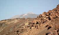 The Teide National Park in Tenerife. Pico del Teide seen from las Minas de San José. Click to enlarge the image in Adobe Stock (new tab).