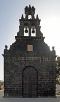Le village de Casillas del Ángel à Fuerteventura. L'église Sainte-Anne. Cliquer pour agrandir l'image dans Adobe Stock (nouvel onglet).
