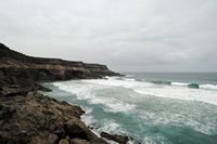 Le village de Puertito de los Molinos à Fuerteventura. Côte rocheuse de Los Molinos. Cliquer pour agrandir l'image dans Adobe Stock (nouvel onglet).