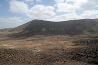 Das Dorf Vallebron Fuerteventura. Landschaftsschutz Vallebron. Klicken, um das Bild in Adobe Stock zu vergrößern (neue Nagelritze).