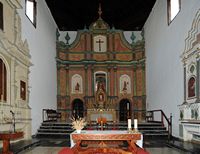 La ville d'Antigua à Fuerteventura. Le chœur de l'église Notre-Dame de La Antigua. Cliquer pour agrandir l'image dans Adobe Stock (nouvel onglet).