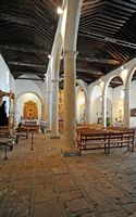 The town of Betancuria in Fuerteventura. Nave of Santa María Church. Click to enlarge the image in Adobe Stock (new tab).