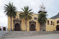 La ciudad de Garachico en Tenerife. Iglesia de Nuestra Señora de los Ángeles. Haga clic para ampliar la imagen en Adobe Stock (nueva pestaña).
