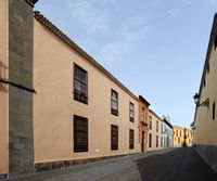 Die Stadt San Cristóbal de la Laguna auf Teneriffa. Casa del Corregidor. Klicken, um das Bild in Adobe Stock zu vergrößern (neue Nagelritze).