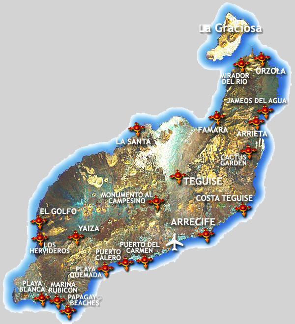 Lanzarote Mapa Fisico Online | fast-lisa.unibo.it