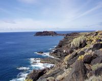 The western coast of Tenerife. Pointe de Teno. Click to enlarge the image.