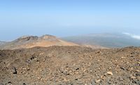 The Teide National Park in Tenerife. Pico Viejo seen from the Pico del Teide. Click to enlarge the image.