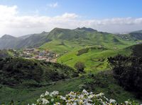 El Parque Rural de Anaga en Tenerife. Casi Igueste de San Andrés. Haga clic para ampliar la imagen.