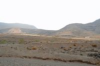 A aldeia de Cardón em Fuerteventura. A aldeola de Chilegua. Clicar para ampliar a imagem.