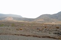 Il villaggio di Cardón a Fuerteventura. Il borgo di Chilegua. Clicca per ingrandire l'immagine.