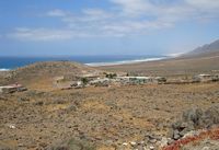 Het dorp Cofete in Fuerteventura. Het gehucht (auteur Winki). Klikken om het beeld te vergroten.